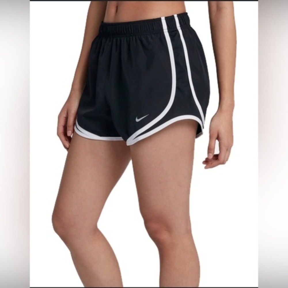 Nike Dri-Fit Womens Small Black Tempo Brief Lined Run Active Shorts S 831558-011